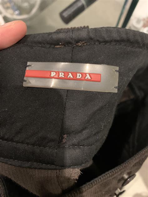 prada label red|vintage prada labels.